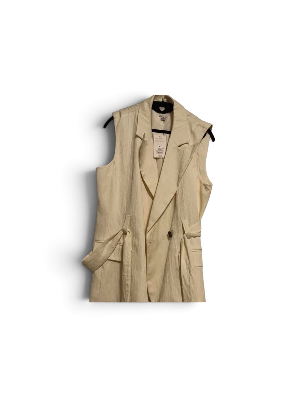 Sleeveless Cream Trench Vest
A  New Day

Brand new , never wear it
